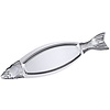 Contacto Półmisek ze stali nierdzewnej w kształcie ryby 940 mm