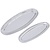 Contacto Półmisek ze stali nierdzewnej do ryb 650x260x28 mm