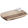 Contacto Acacia Wood Rectangular Serving Dip Board 250 x 360 mm Contacto Acacia Wood Rectangular Serving Dip Board 250 x 360 mm