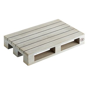 Contacto Deska do serwowania prostokątna z drewna, 130 x 200 mm