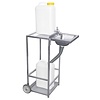 Contacto Zlew mobilny 360x450x(h)850 mm z dwoma pojemnikami 19L