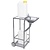 Contacto Zlew mobilny 360x450x(h)850 mm z dwoma pojemnikami 19L