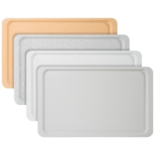 Contacto Polyester Rectangular Serving Tray 370 x 530 mm Grey Contacto Polyester Rectangular Serving Tray 370 x 530 mm Grey