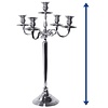 Contacto Candelabra, 5 arm 80 cm