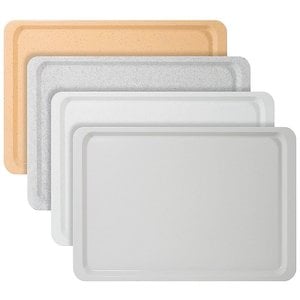 Contacto Polyester Rectangular Serving Tray GN 1/2 Grey