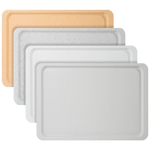 Contacto Polyester Rectangular Serving Tray GN 1/2 Grey Contacto Polyester Rectangular Serving Tray GN 1/2 Grey