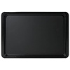 Contacto Polyester Rectangular Non-Slip Serving Tray GN 1/2 Black