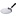 Contacto Stainless Steel Pizza Peel Ø255x405 mm, Round, Black