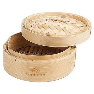 Contacto Koszyk bambusowy do gotowania na parze o średnicy 200 mm Contacto Koszyk bambusowy do gotowania na parze o średnicy 200 mm