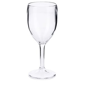 Contacto Transparent Plastic Wine Glass 250 ml