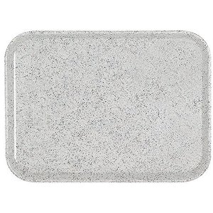 Contacto Melamine Rectangular Canteen Tray 360 x 460 mm Grey Contacto Melamine Rectangular Canteen Tray 360 x 460 mm Grey