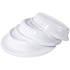 Contacto Plate Cover, white 27 cm