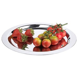Contacto Okrągła taca do serwowania Ø 320 mm ze stali nierdzewnej