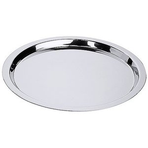 Contacto Stainless Steel Round Serving Tray Ø 400 mm Contacto Stainless Steel Round Serving Tray Ø 400 mm