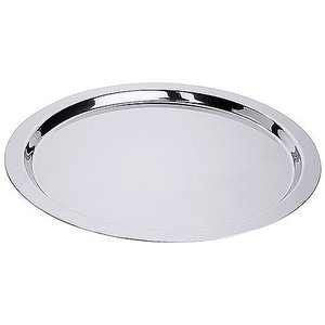 Contacto Stainless Steel Round Serving Tray Ø 500 mm Contacto Stainless Steel Round Serving Tray Ø 500 mm