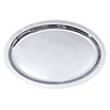 Contacto Stainless Steel Oval Serving Tray 260 x 345 mm
