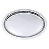 Contacto Stainless Steel Oval Serving Tray 295 x 400 mm