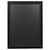 Contacto Menu Board, black 60 cm