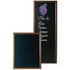 Contacto Menu Board, dark brown 90 cm