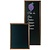 Contacto Menu Board, dark brown 90 cm