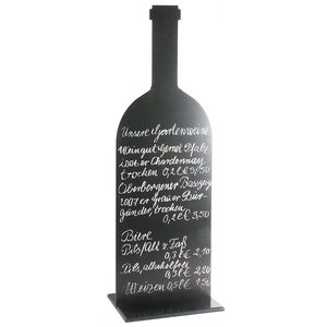 Contacto Tablica menu w kształcie butelki 1050x350 mm Contacto Tablica menu w kształcie butelki 1050x350 mm