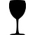 Contacto Motif Board Wine glass