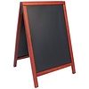 Contacto Sandwich Board , mahogany
