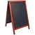 Contacto Sandwich Board , mahogany