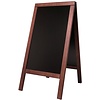 Contacto Sandwich Board , mahogany