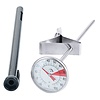 Contacto Dial Barista Thermometer, -15°C to 100°C with Black Clips