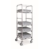 Diamond Trolley 5 levels for dishwasher baskets 500x500 mm