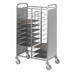 Diamond "Universal" plate trolley 2x 12 levels Diamond "Universal" plate trolley 2x 12 levels