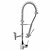 Diamond Single Hole Deck Mounted Pre-Rinse Faucet with Spout, Height 600 mm