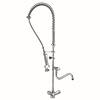 Diamond Single Hole Deck Mounted Pre-Rinse Faucet with Spout, Height 1050 mm