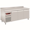 Diamond Tripple Door Refrigerated Table 405 L, from -2 °C to 8 °C, Side-Mounted Compressor, Ventilated
