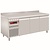 Diamond Tripple Door Refrigerated Table 405 L, from -2 °C to 8 °C, Side-Mounted Compressor, Ventilated
