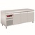 Diamond Tripple Door Refrigerated Table 405 L, from -2 °C to 8 °C, Side-Mounted Compressor, Ventilated