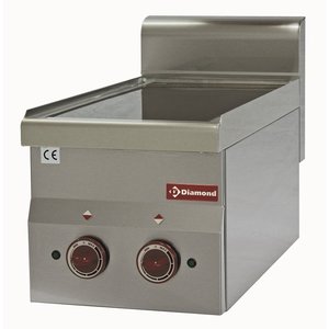 Diamond Countertop VitroCeramic Electric Cooker with 2 Heating Zones, 3,6 kW Diamond Countertop VitroCeramic Electric Cooker with 2 Heating Zones, 3,6 kW