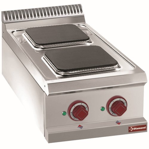 Diamond Countertop Electric Cooker with 2 Hot Plates, 5,2 kW Diamond Countertop Electric Cooker with 2 Hot Plates, 5,2 kW