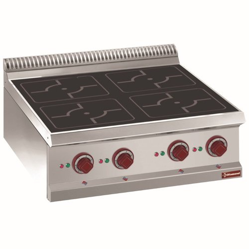 Diamond Four Zone Countertop Induction Cooker ø 220 mm, 14 kW Diamond Four Zone Countertop Induction Cooker ø 220 mm, 14 kW