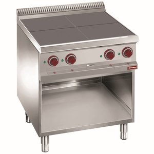 Diamond Electric Cooker with 4 Hotplates and Open Cupboard, 10 kW Diamond Electric Cooker with 4 Hotplates and Open Cupboard, 10 kW