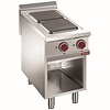 Diamond Electric Cooker with 2 Hot Plates and Open Cupboard GN 1/1, 6 kW Diamond Electric Cooker with 2 Hot Plates and Open Cupboard GN 1/1, 6 kW