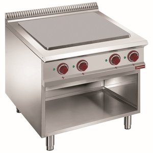 Diamond Electric Cooker with 4 Cooking Zones and Cupboard GN 2/1, 14 kW Diamond Electric Cooker with 4 Cooking Zones and Cupboard GN 2/1, 14 kW