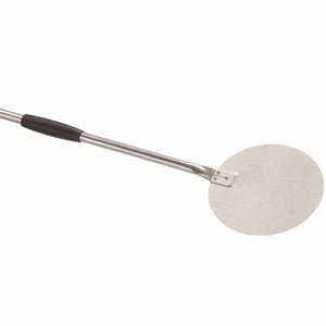 Diamond Łopata do pizzy ze stali ocynkowanej, Ø200x1690 mm, okrągła, czarna