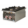 Diamond Countertop Gas Cooker with 2 Burners, 8170 kcal / h