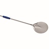 Diamond Łopata do pizzy ze stali nierdzewnej, Ø200x1690 mm, okrągła, niebieska
