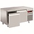 Diamond Refrigerated Table with 2 Drawers, GN 1/2, +, GN 1/3, from -2 °C to 8 °C, Side-Mounted Compressor