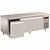 Diamond Refrigerated Table with 3 Drawers, GN 1/2, +, GN 1/3, from -2 °C to 8 °C, Side-Mounted Compressor