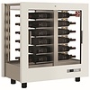 Diamond Countertop 2-Doors Wine Cooler, Through 216 L, 48 Bottles, from 4 °C to 16 °C, Sliding Doors, 6 Shelves, White