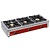 Diamond Countertop Gas Cooker with 3 Burners, 16340 kcal / h